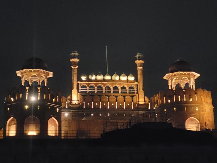 red fort delhi